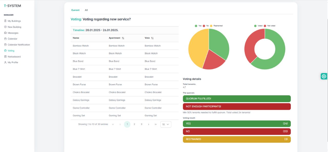 Tenant management system application image 1